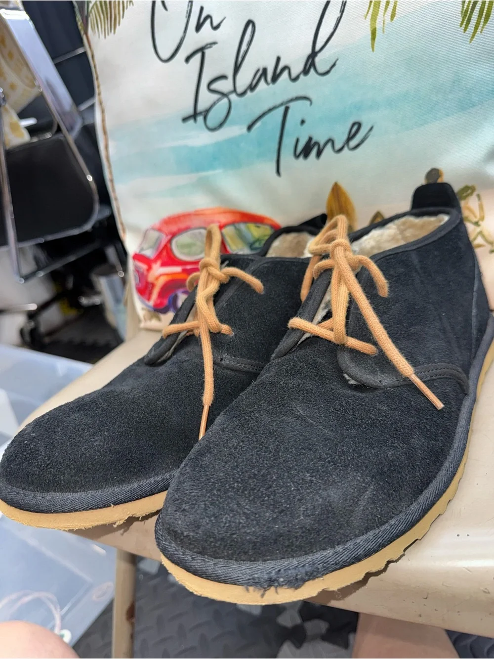 UGG Black Men'S Maksim Shoes Size 10